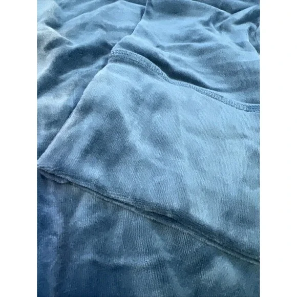 Denim & Co.‎ Shirt 3X Blue Velvet Long Sleeve Shirt - Picture 4 of 8